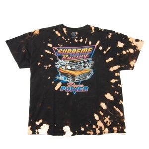 Dom Supreme Racing T-Shirt Mens 3Xl Pure Power Bleach Dye Muscle Car Tee